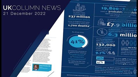 UK Column News - 21st December 2022 - Full