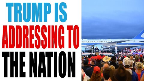 TRUMP IS ADDRESSING TO THE NATION 02/23/2022 - PATRIOT MOVEMENT
