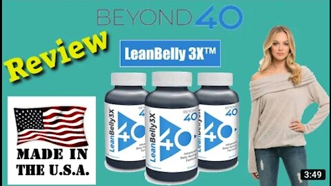 Lean Belly 3x Supplement Reviews - The Beyond 40 Weight Loss Supplement