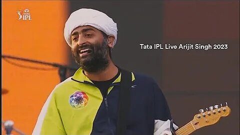 Tata IPL 2023 Live Song Arijit Singh | Cricket match Stadium kesariya, pathan Live Arijit Singh Song