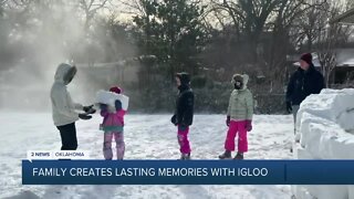 Family Creates Lasting Memories With Igloo