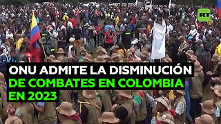 La ONU admite la disminución de combates en Colombia en 2023