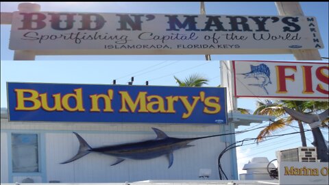 Bud N' Mary's, Sportfishing Capital of the World, Islamorada, Florida Keys, Tarpon, Shark etc.