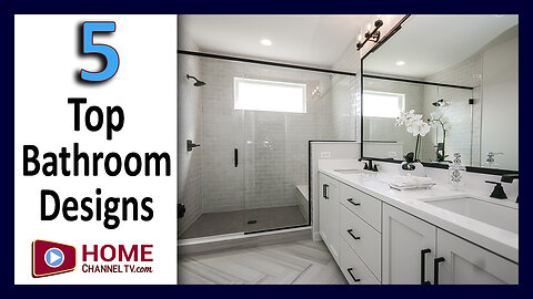5 Beautiful Bathrooms We Selected from Some of Our Recent Home Tours