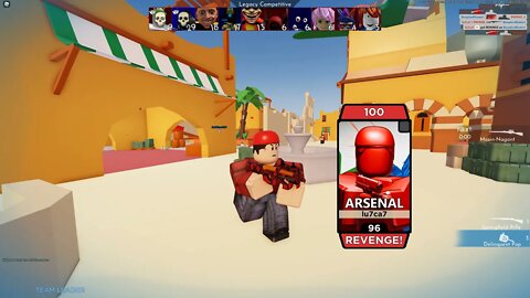 The Aim is REAL😱😱😱(Roblox Arsenal)