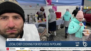 Coronado chef travels to Ukrainian border to cook for refugees