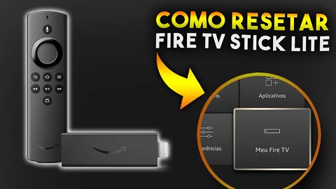 Como RESETAR Fire TV Stick da AMAZON