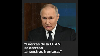 “Nuestros socios mienten descaradamente”: Putin sobre la expansión de la OTAN