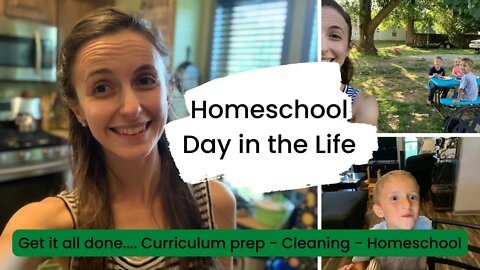 Homeschool Day in the Life || Get It All Done? || Curriculum Prep