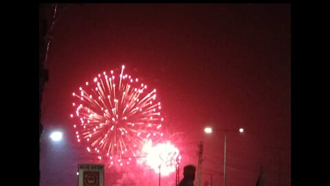 Independence Firework at Greater Iqbal Park, Lahore