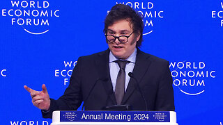 "Long live freedom dammit!" Javier Milei's remarks to the World Economic Forum 2024