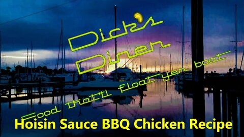 Hoisin sauce BBQ chicken