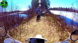 Vintage Dual Sport Motorcycles Exploring Off Road | XL250R & SP250