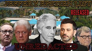 Jeffery Epstein List Released Reaction & Discussion! #epsteinlist #kimmel