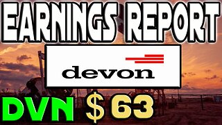 Earnings Report + Stock Analysis | Devon Energy Corporation (DVN) | HONEST POTENTIAL