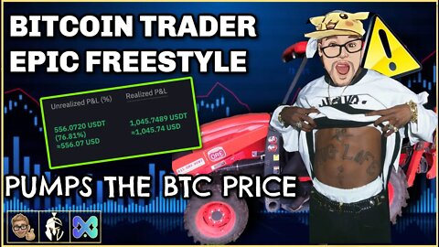 Bitcoin Trader PUMPS Price | Freestyle Over Tupac Beat