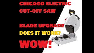 Chop Saw Blade Upgrade