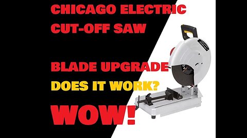 Chop Saw Blade Upgrade