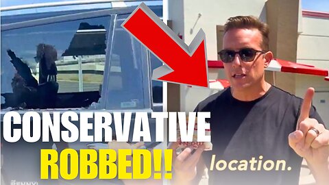 Conservative Commentator Benny Johnson ROBBED in broad daylight while filming in Oakland ca