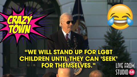 Dems Go Nuts for Biden's Marriage Equality Bill (Crazy Town)