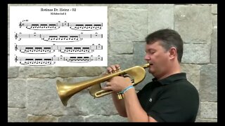 Rotinas Diárias para Trompete - Parte I(02) [NOTAS LONGAS/FLUÊNCIA] - H.Schwebel 02, com Dr. Heinz