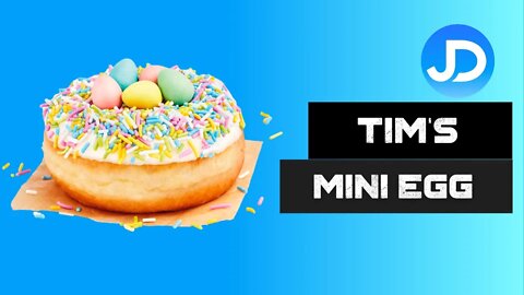 Tim Horton's Mini Egg Donut review