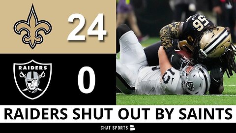 Raiders Lose 24-0 to the Saints