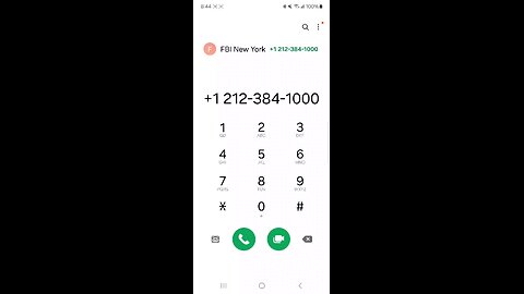 The New York FBI blocked my phone number. April 1, 2024. I was calling to report law enforcement.