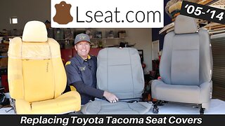 Replacing ‘05-‘14 Toyota Tacoma Factory Seat Covers