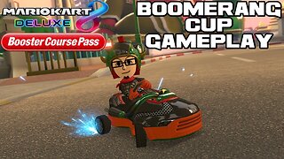 Mario Kart 8 Deluxe Booster Course Pass - Boomerang Cup - Nintendo Switch Gameplay 😎Benjamillion