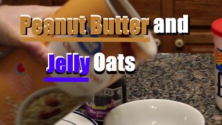 Peanut Butter and Jelly Oats (Easy and Healthy)