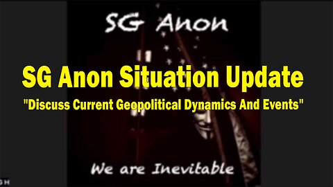 SG Anon Situation Update Nov 2: "Discuss Current Geopolitical Dynamics And Events