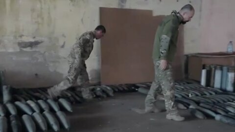 Thousands Of Unexploded Russian Munitions Sit In Secret Kyiv Warehouse