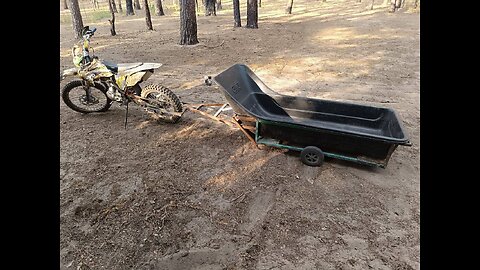 Russian soldiers showing off their med evac set up