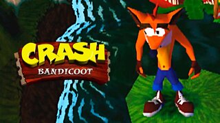 CRASH BANDICOOT 1 (PS1) #3 - Native Fortress & Up The Creek (PT-BR)