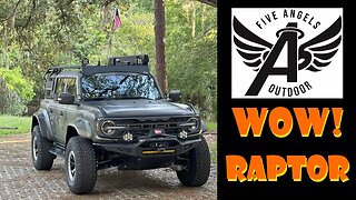 Bronco Raptor Ultimate Overland Build: Update 2: Bumper, Winch, Lights, etc.!!!