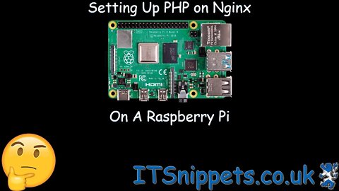 Install PHP For Nginx On Raspberry Pi(@youtube, @ytcreators)