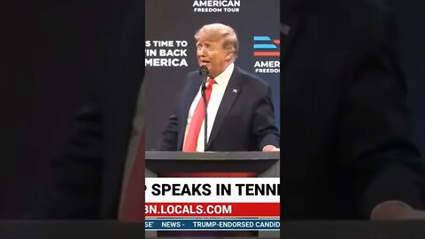 "Our Nation is going to hell." Donald Trump speaks in Memphis, TN at American Freedom Tour