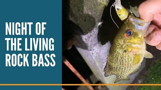 Night Of The Living Rock Bass / Night Fishing On The River
