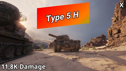 Type 5 Heavy (11,8K Damage) | World of Tanks