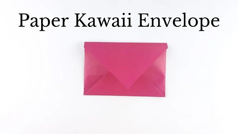 How To Create Origami Envelope - DIY Easy Papercraft