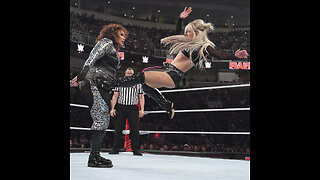 Becky Lynch Disrupts Nia Jax vs. Liv Morgan! #shorts