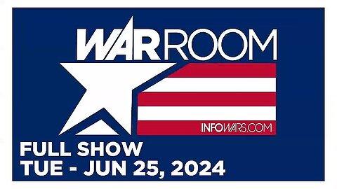 WAR ROOM (Full Show) 06_25_24 Tuesday