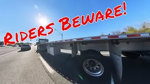 Riders Beware - watch out for random trash