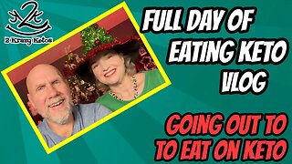Going out to eat on Keto | Keto full day of eating vlog