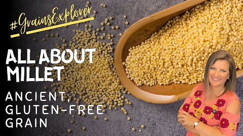 Let's learn all about millet - Ancient, Gluten-Free Grain