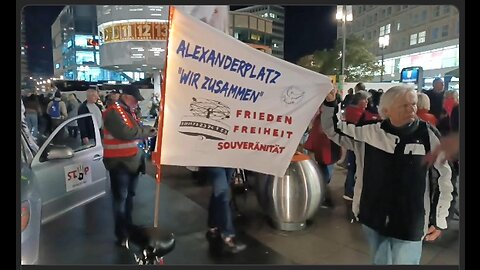 09.11.2022 Alexanderplatz - WIR zusammen - Fünfter zentraler Spaziergang