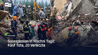 Gasexplosion in Nischni Tagil: Fünf Tote, 20 Verletzte