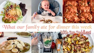 WHAT WE ATE FOR DINNER THIS WEEK | COOK DINNER WITH ME | 4 FUN DINNER RECIPES