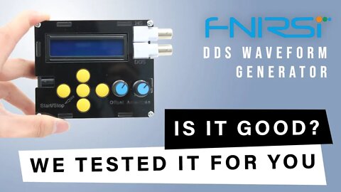 FNIRSI DSS Cheap Waveform/Function Signal Generator... should you spend money on it?